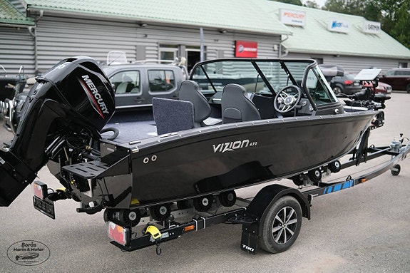 Vizion 470/ F60 ELPT EFI/ Sportfiskebåt aluminium 4 of 12