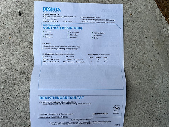 Hyundai Getz 7 of 11