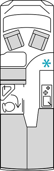 Bürstner B66 C640 Aut, 140 hk, Långbädd, Dieselvärme, Laddbooster 300w 2 of 10