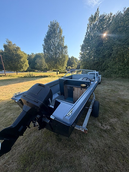 Selco 18B - 120hk Evinrude, hydraulstyrning 2 of 7