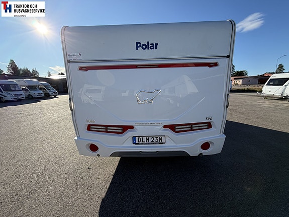 Polar 590 CTV med Mover, Förtält, Solcell, -21 4 of 21