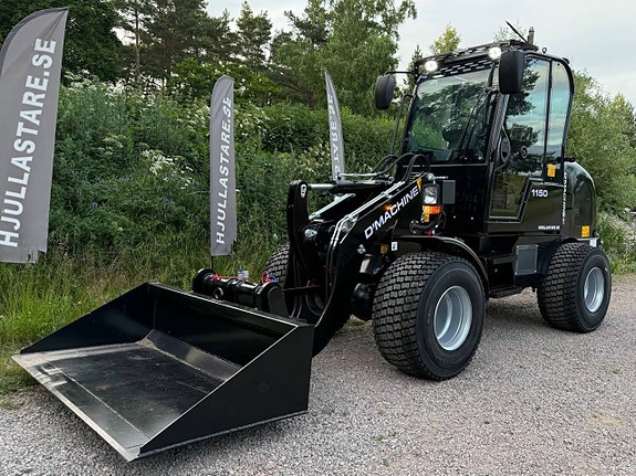 D'MACHINE 1150 – Kompakt hjullastare med hög lyftkapacitet 5 of 9