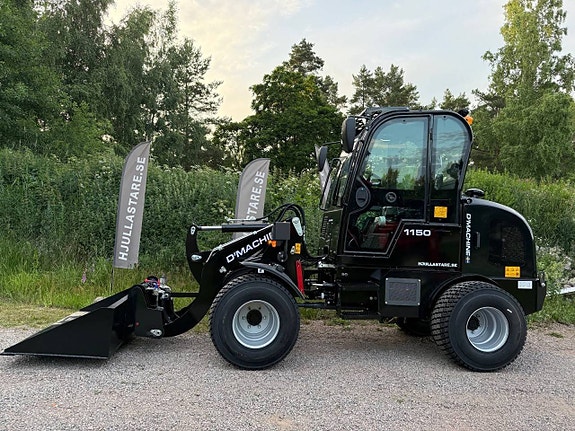 D'MACHINE 1150 – Kompakt hjullastare med hög lyftkapacitet 9 of 9