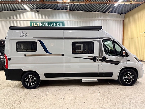 Knaus Boxstar 600 ME Lifetime Långbädd Lithium 314Ah Solpanel MaxxFan Vinterpaket 3 of 30