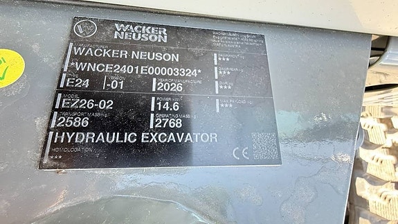 Wacker Neuson EZ26 Lagermaskin Luleå 3 of 17