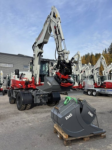Takeuchi TB395W Rotortilt, C-Smörj, Värmare, Fabriksny