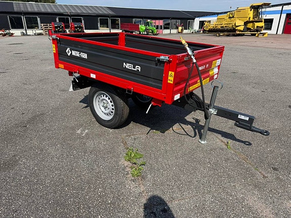 Metal-Fach T963/2 Nela – Enaxlad 3-vägstippvagn 2 of 9