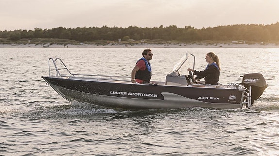 Linder Sportsman 445 Max -25 / Mercury F30 Fotobåt 5 of 8