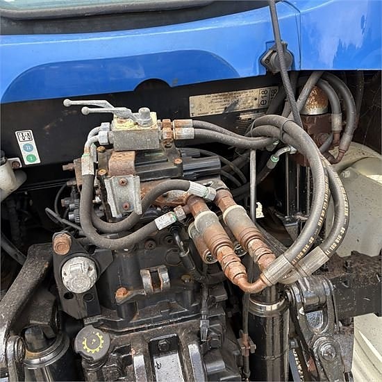 New Holland TS115 A - Har fået nyt / new instrument - Correc 10 of 26