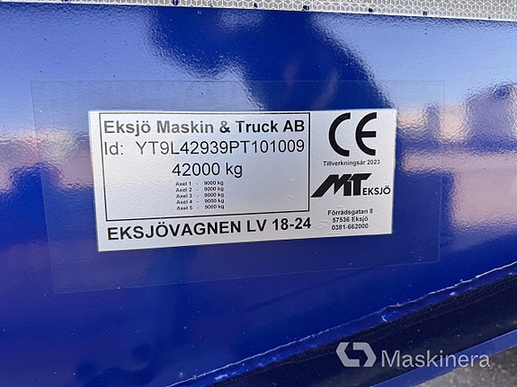 Lastväxlare Scania S660B 6X2 NB fjärrekipage 25 of 27