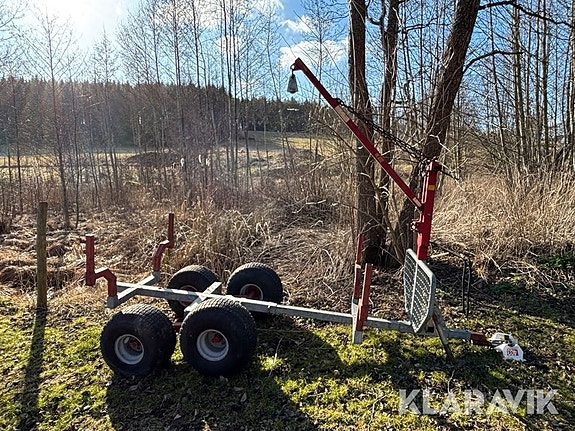 Timmerkärra till ATV Kranman VK-800 2 of 6