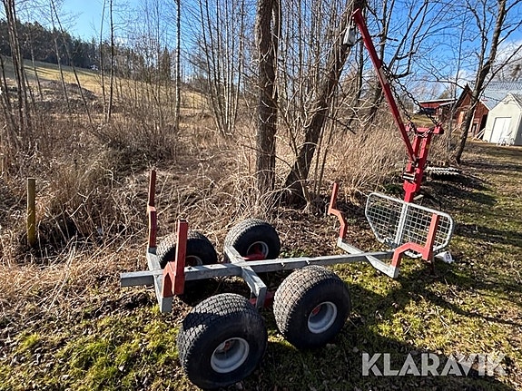 Timmerkärra till ATV Kranman VK-800 3 of 6