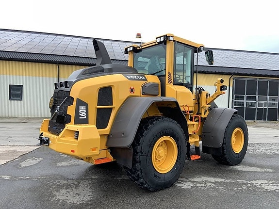 Volvo L60H lastmaskin, fabriksny maskin, svensksåld 6 of 7