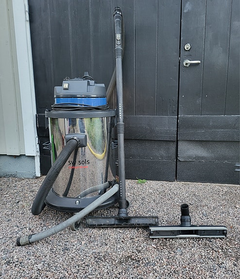 Robust grovdammsugare (våt/torr) 62 liter