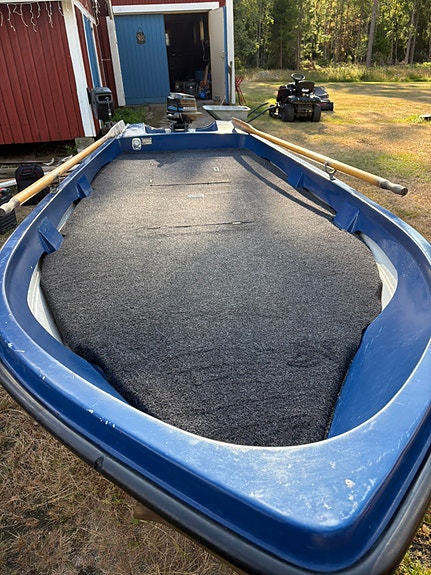 Fiskebåt med 4.5hk mercury inkl 30kärra 5 of 5