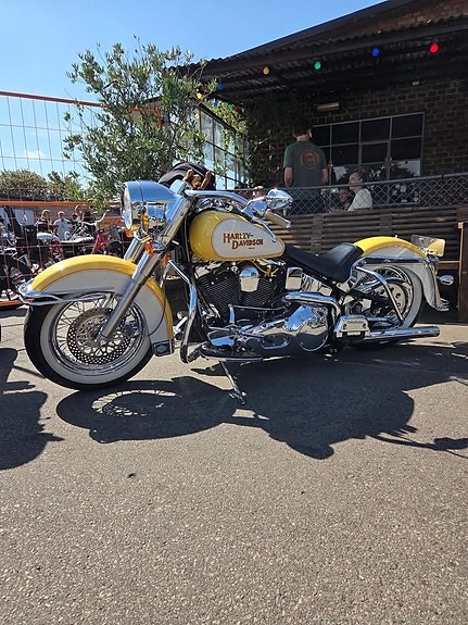 Harley-Davidson Heritage Custom Show Bike HELRENOVERAD & TRIMMAD UTSTÄLLNINGSHOJ! 8 of 13