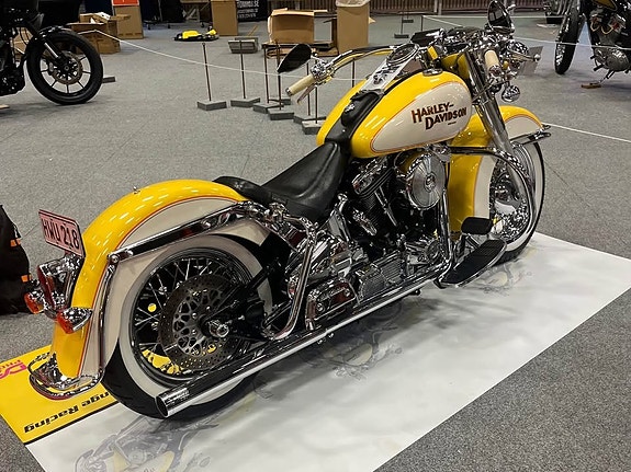 Harley-Davidson Heritage Custom Show Bike HELRENOVERAD & TRIMMAD UTSTÄLLNINGSHOJ! 4 of 13