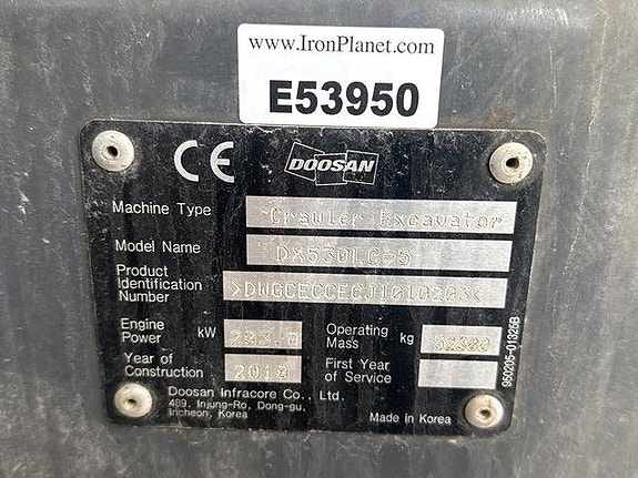 Doosan DX530LC-5 5 of 24