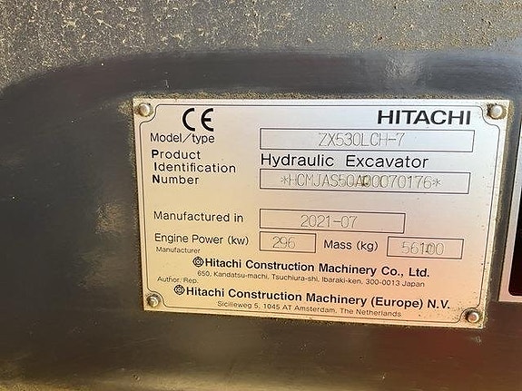 Hitachi ZX530LCH-7 7 of 24