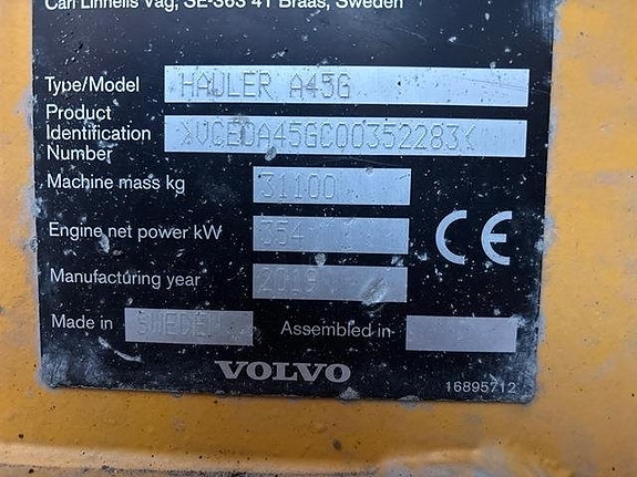 Volvo A45G 6 of 24
