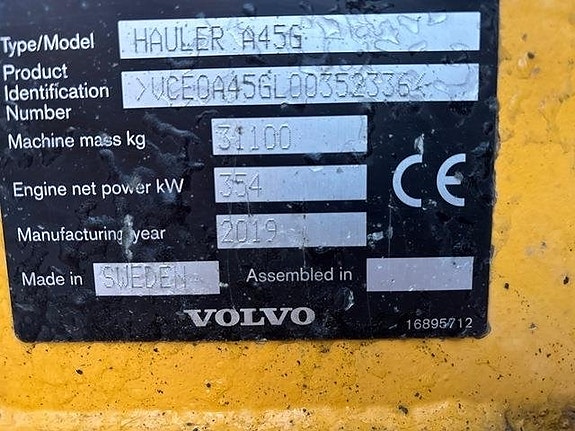 Volvo A45G 6 of 24