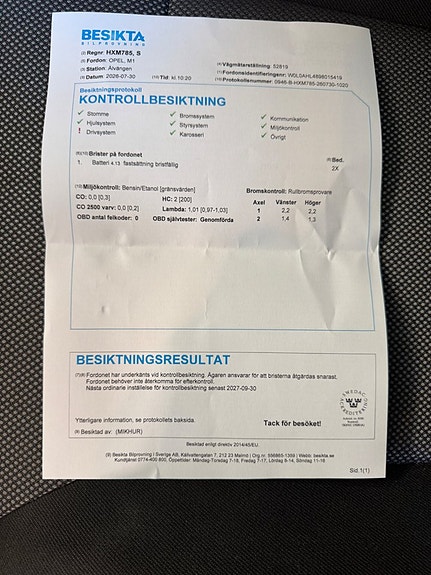 Opel Astra 21 of 21