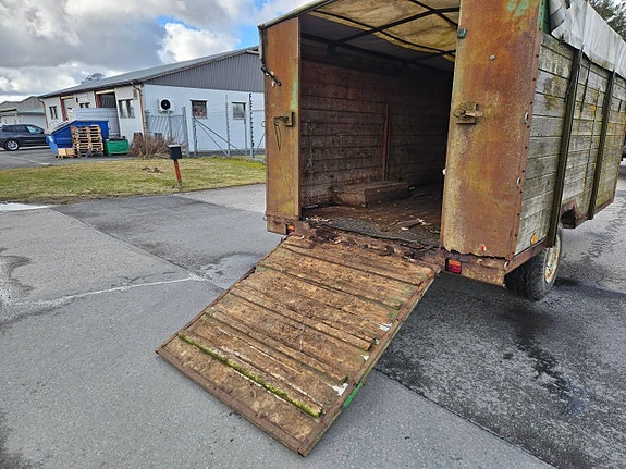 Beg Balvagn 5m,  tippkärra , djurkärra 10 of 11