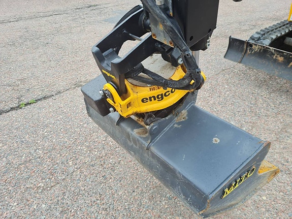 Minigrävare JCB 19 C-1 inkl. Engcon Rotortilt EC 02 Basic 6 of 8