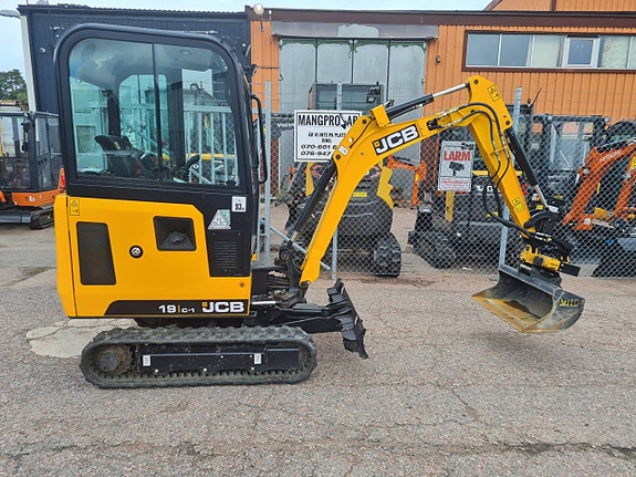 Minigrävare JCB 19 C-1 inkl. Engcon Rotortilt EC 02 Basic 3 of 8