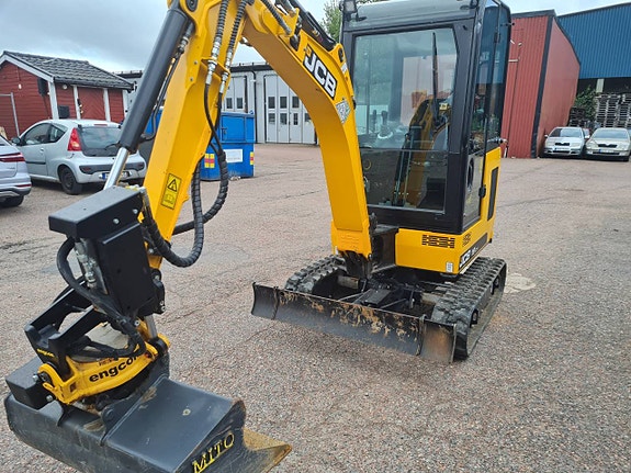 Minigrävare JCB 19 C-1 inkl. Engcon Rotortilt EC 02 Basic 4 of 8