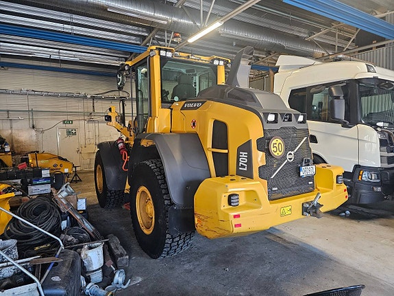 Volvo l70h skevfäste L5 grävsystem byte  L60h skevfäste 3 of 10