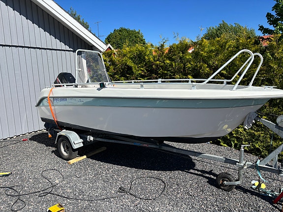 Askeladden 445 Hunter 1999 – Mercury 40 hk – Brenderup trailer ingår 2 of 4