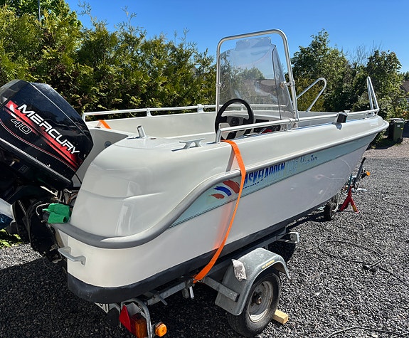 Askeladden 445 Hunter 1999 – Mercury 40 hk – Brenderup trailer ingår 3 of 4