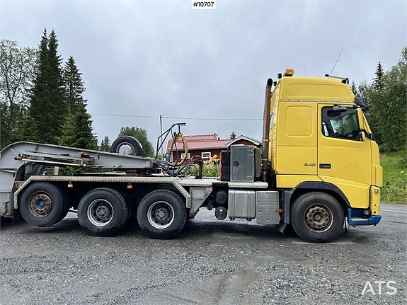VOLVO FH16-540 Dragbil med HAFO H-58-4 maskintrailer (440,00 4 of 24