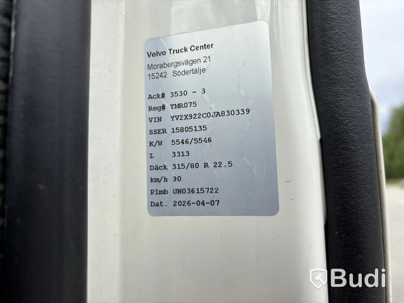 Schaktbil Volvo FMX 370 6x2 I-Shift -2018 | Sörling via auktion 17 of 27