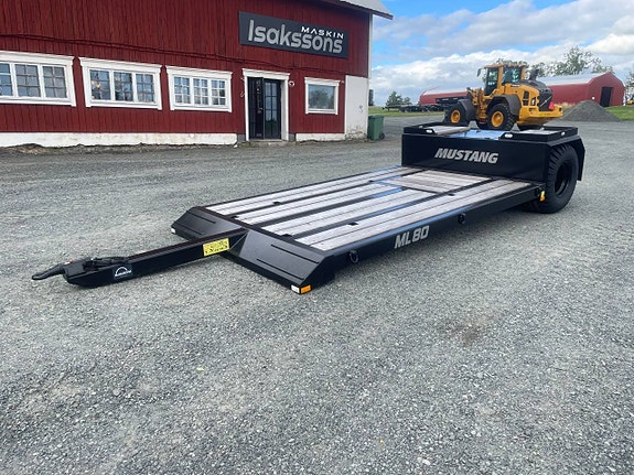 Mustang ML80 Maskintrailer Maskinkärra 4 of 6