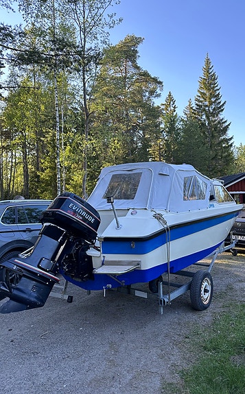 Flipper 535 HT med Evinrude 100hk 5 of 7