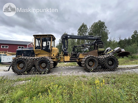 Tigercat 1075C markberedare/skotare med bracke T26.A aggregat samt skotar rede 8 of 27
