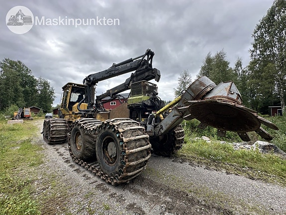 Tigercat 1075C markberedare/skotare med bracke T26.A aggregat samt skotar rede 7 of 27