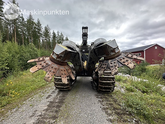 Tigercat 1075C markberedare/skotare med bracke T26.A aggregat samt skotar rede 6 of 27