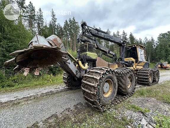 Tigercat 1075C markberedare/skotare med bracke T26.A aggregat samt skotar rede 5 of 27