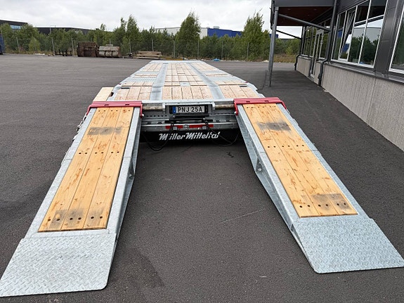 Plan maskinvagn Müller Mitteltal 38t ramper OMG Leverans 12 of 12