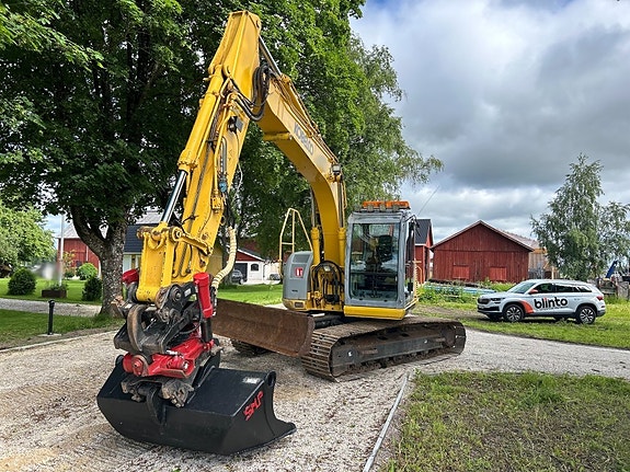 Grävmaskin  New Holland Kobelco E135SR-1ES med tiltrotator 2 of 6