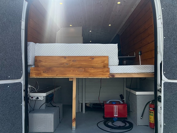 Citroën Jumper 35 HDi CAMPER VAN NYSERVAD D-VÄRMARE SOLPANEL DRAG FULLUTR 12 of 14