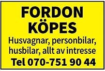 Fordon Köpes