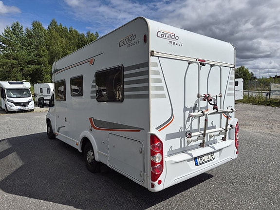 Carado T 348 AC, solcell, takfläkt, kanonfin lastvikt 5 of 26