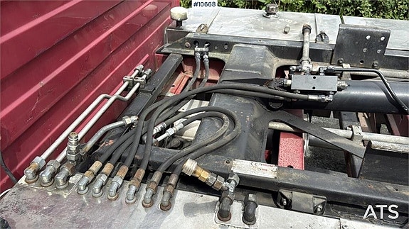 Lastväxlare Mercedes Benz 616 CDI, kranflak, maskinflak och 22 of 24