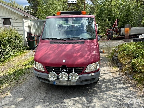 Lastväxlare Mercedes Benz 616 CDI, kranflak, maskinflak och 18 of 24
