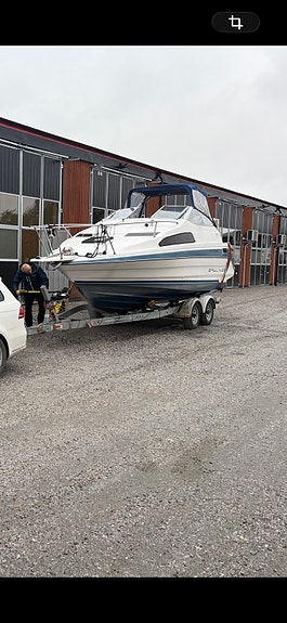 Fynd Bayliner 2255 sunbridge med en EZ loader boggi trailer 9 of 19