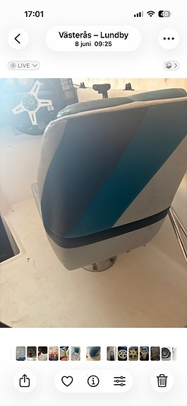 Fynd Bayliner 2255 sunbridge med en EZ loader boggi trailer 14 of 19